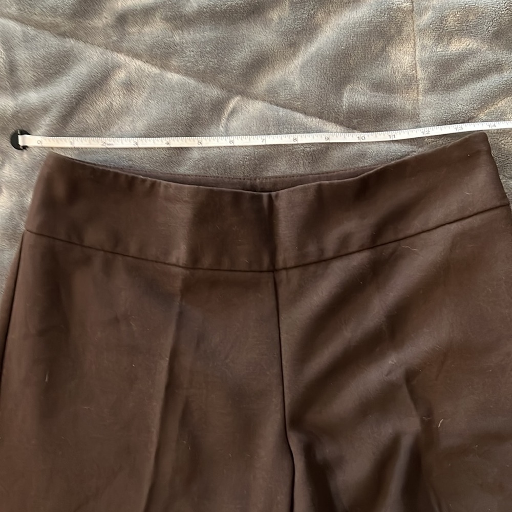 90s vintage brown wide leg pants - Picture 4 of 7